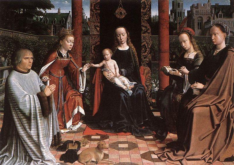 Gerard David The Mystic Marriage of St Catherine Germany oil painting art